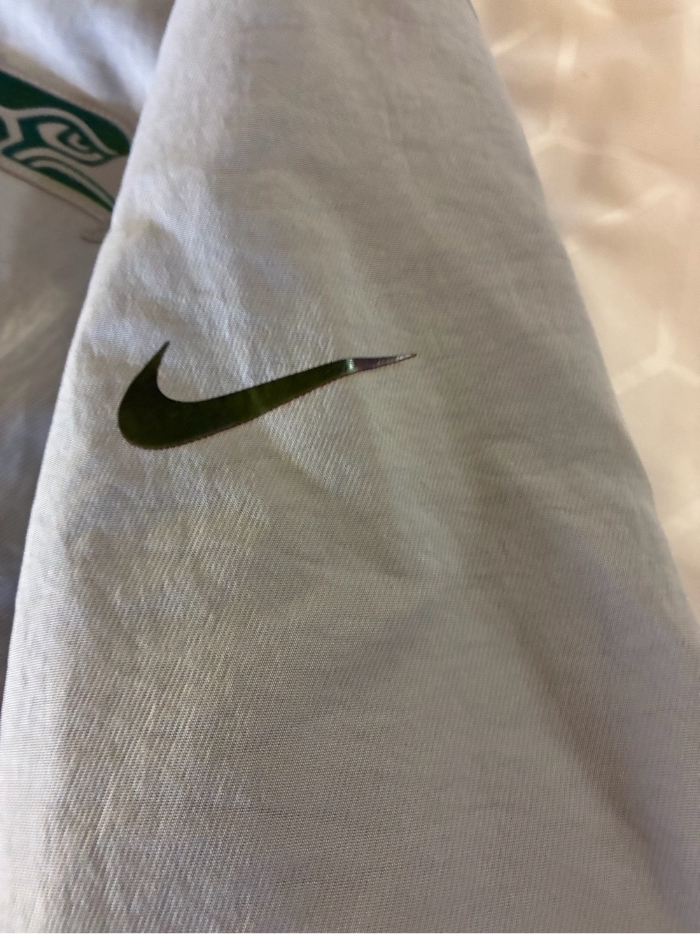 Seattle Seahawks Men’s Nike Wolf Gray Rivalry Bomber Jacket Retails $145 - Picture 6 of 16